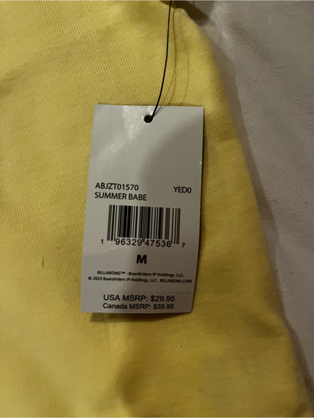 Billabong summer babe shrunken tee shirt - Picture 5 of 6
